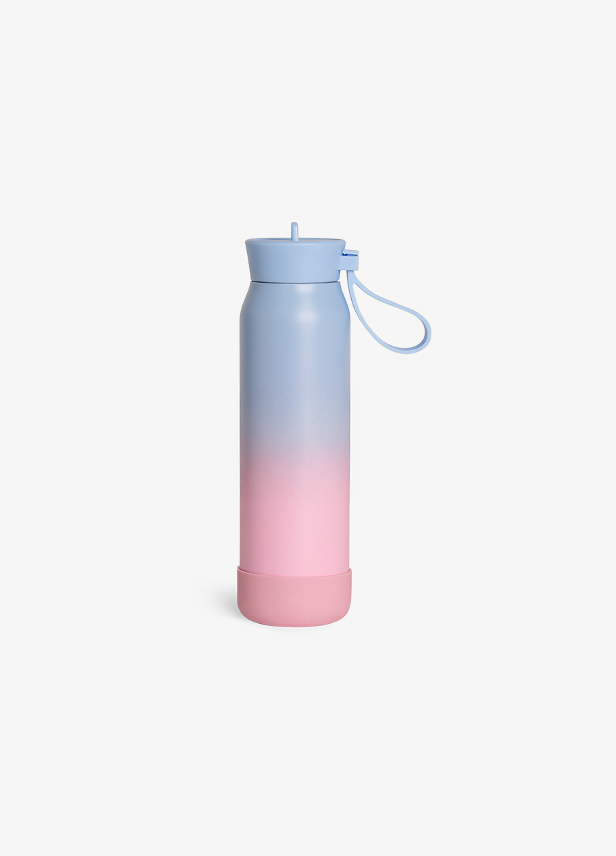 Water Bottle 350ml - Blue Pink