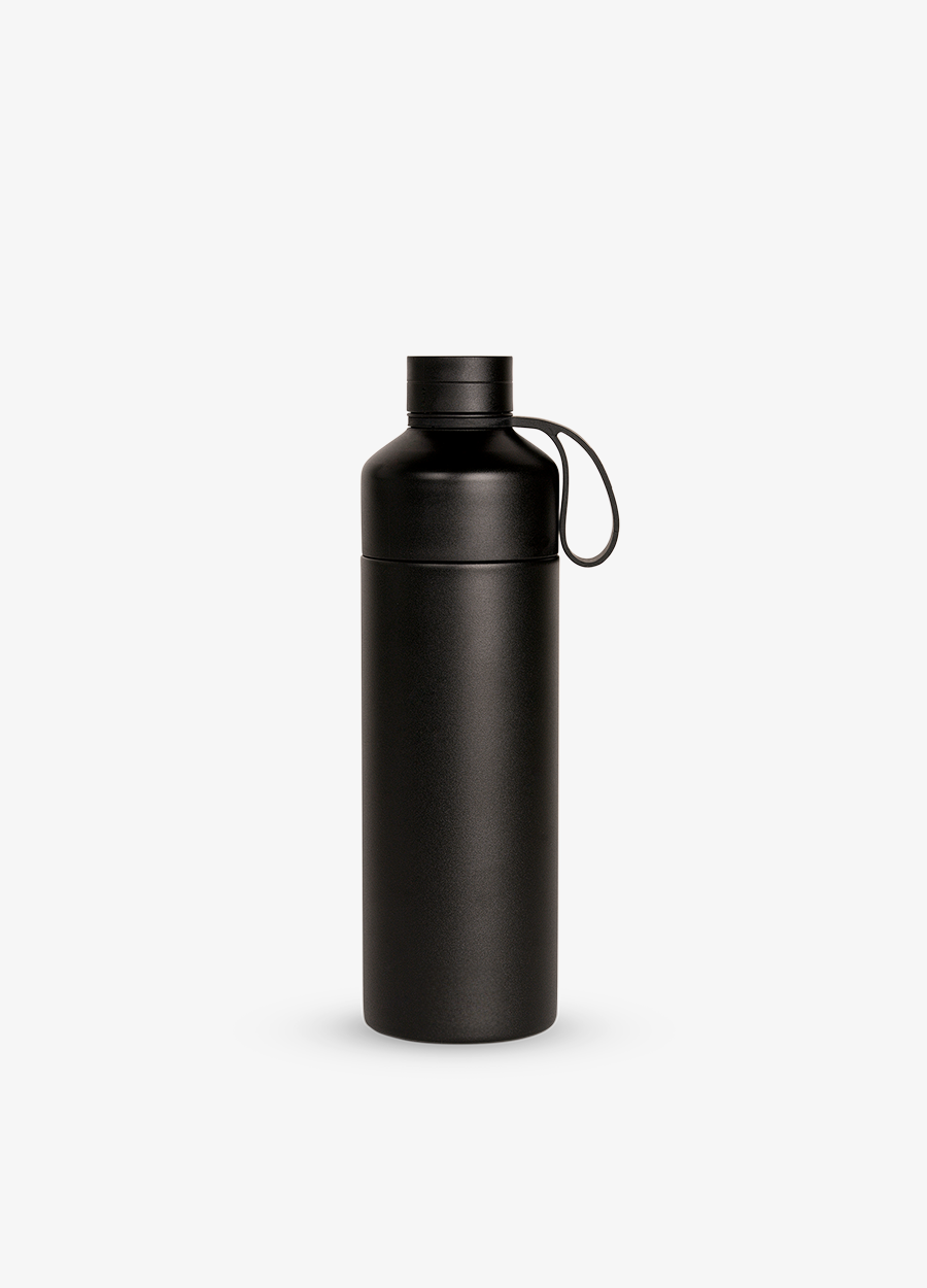Duo Sip Thermal Water Bottle 750ml - Black