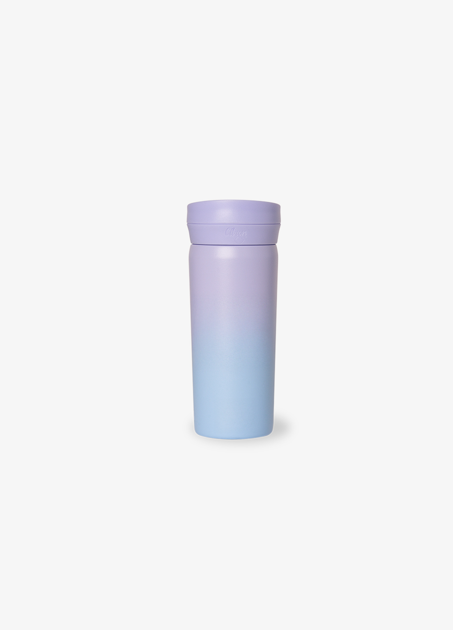 Insulated Coffee Mug 450ml - Purple Blue