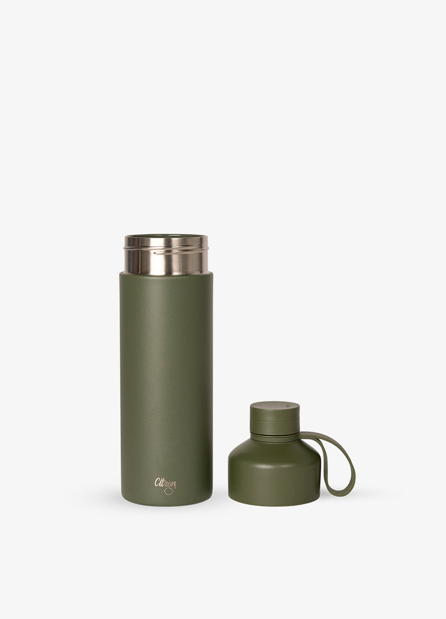 Duo Sip Thermal Water Bottle 750ml - Green