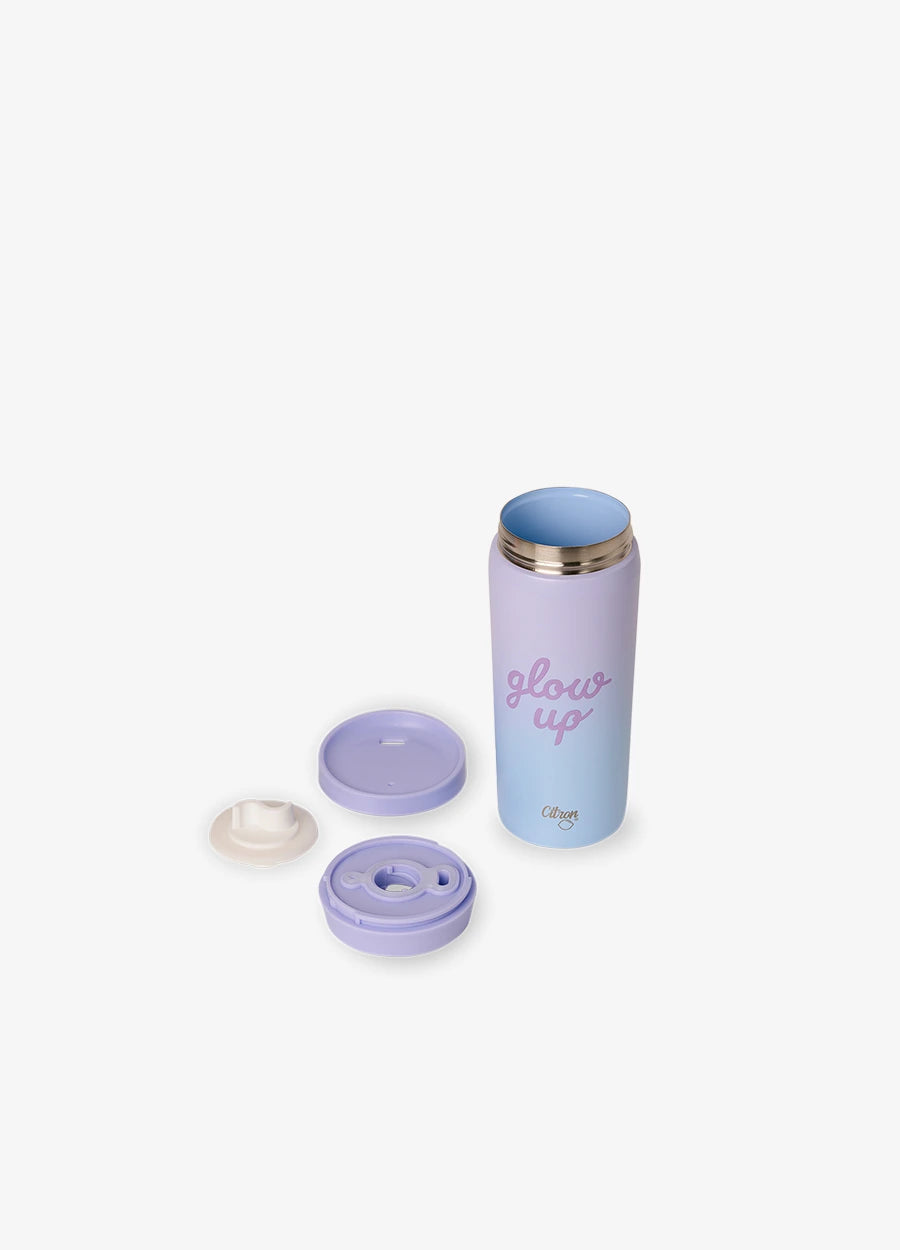 Insulated Coffee Mug 450ml - Purple Blue