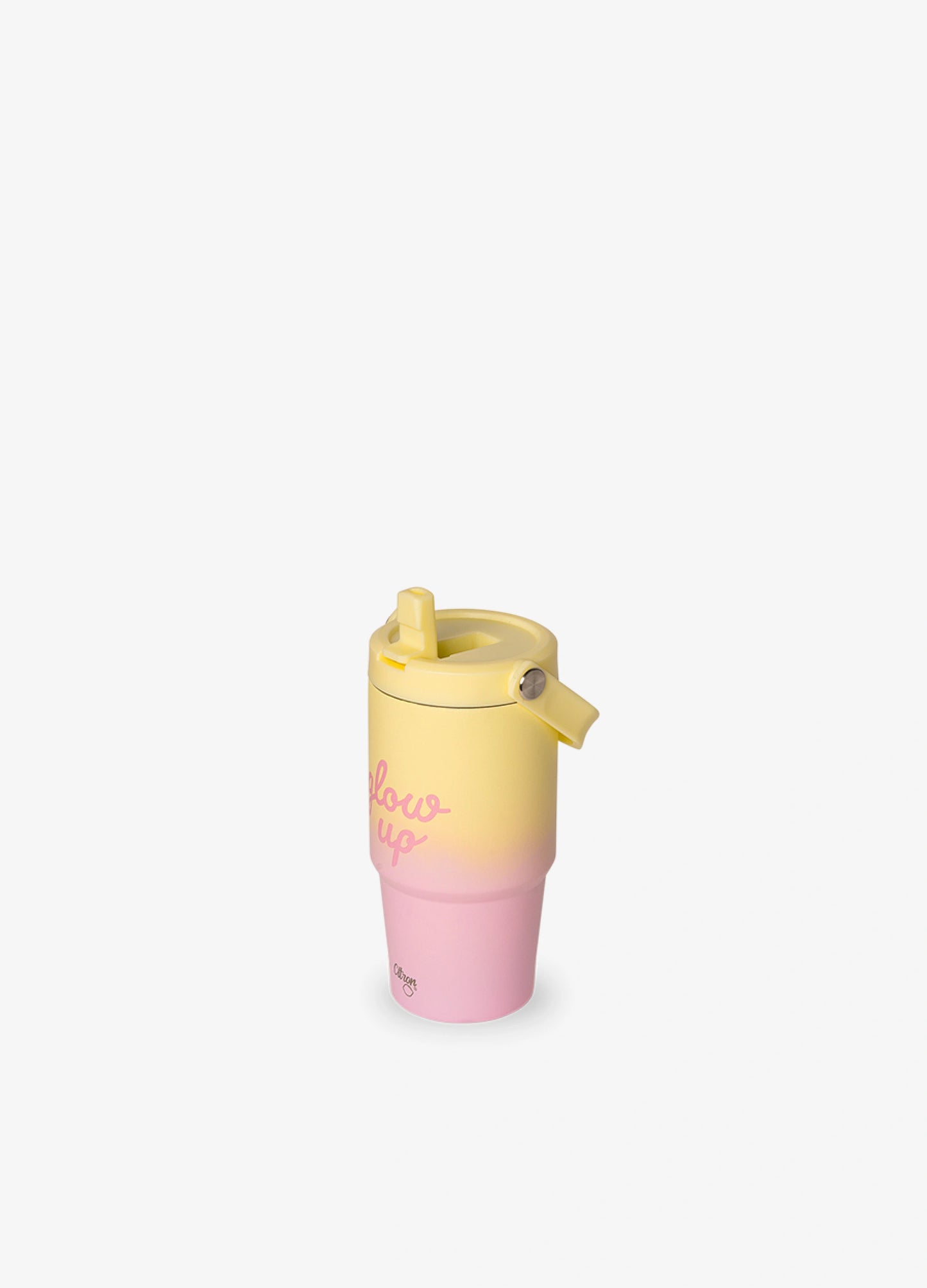 Insulated Tumbler 600ml - Yellow Pink