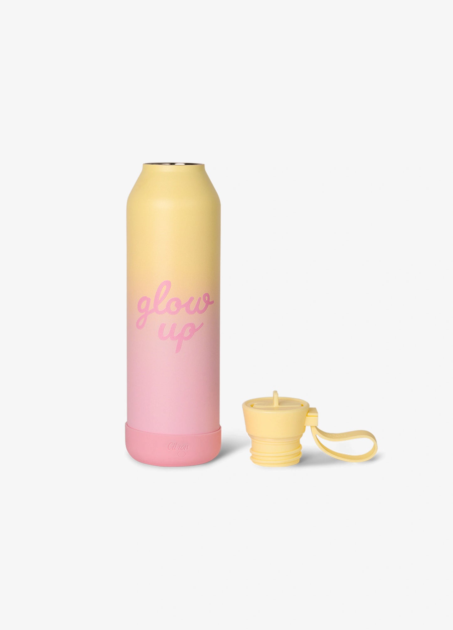 Water Bottle 750ml - Yellow Pink