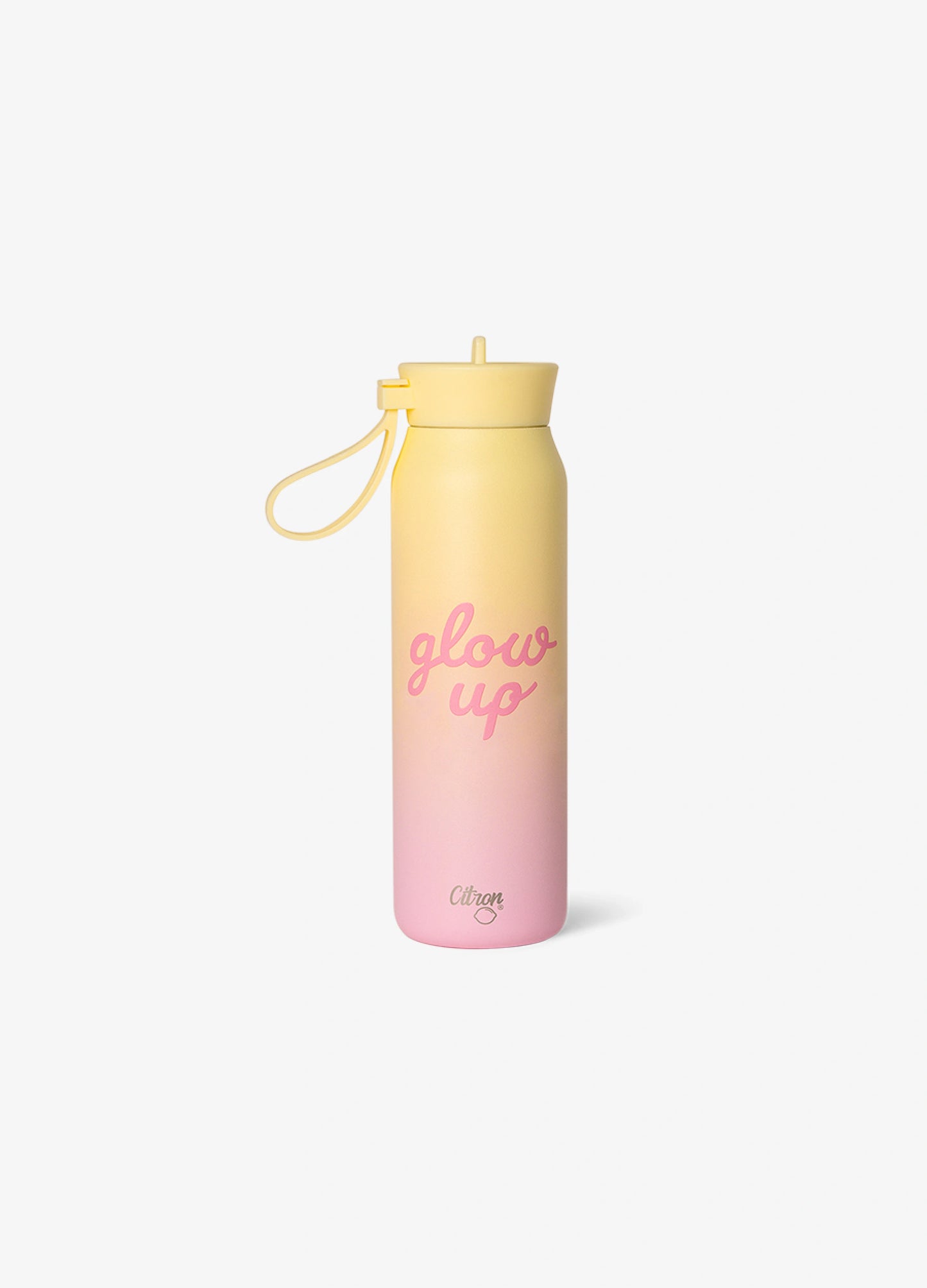 Water Bottle 350ml - Pink Yellow