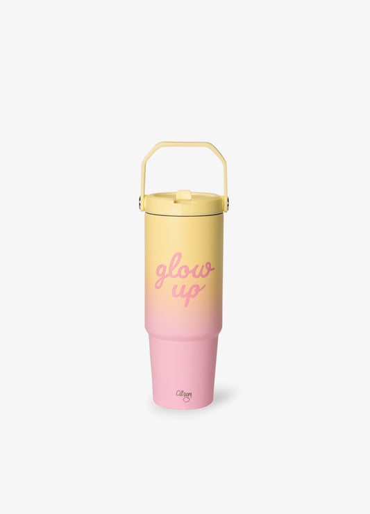 Insulated Tumbler 900ml - Yellow Pink