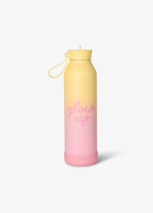 Water Bottle 750ml - Yellow Pink