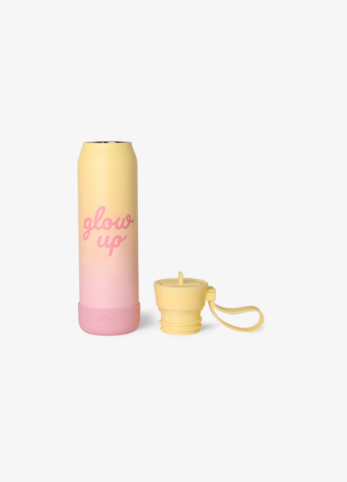 Water Bottle 350ml - Pink Yellow