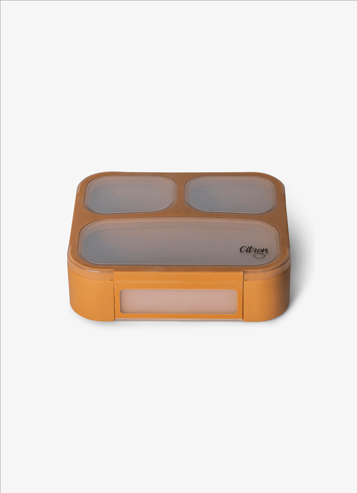 Lunch Box with Fork & Spoon - Caramel