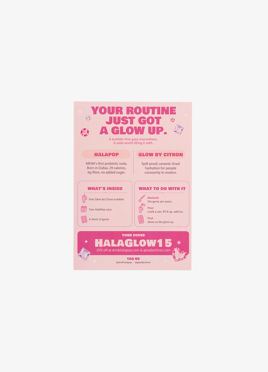 Glow by Citron x HalaPop Bedazzling Box