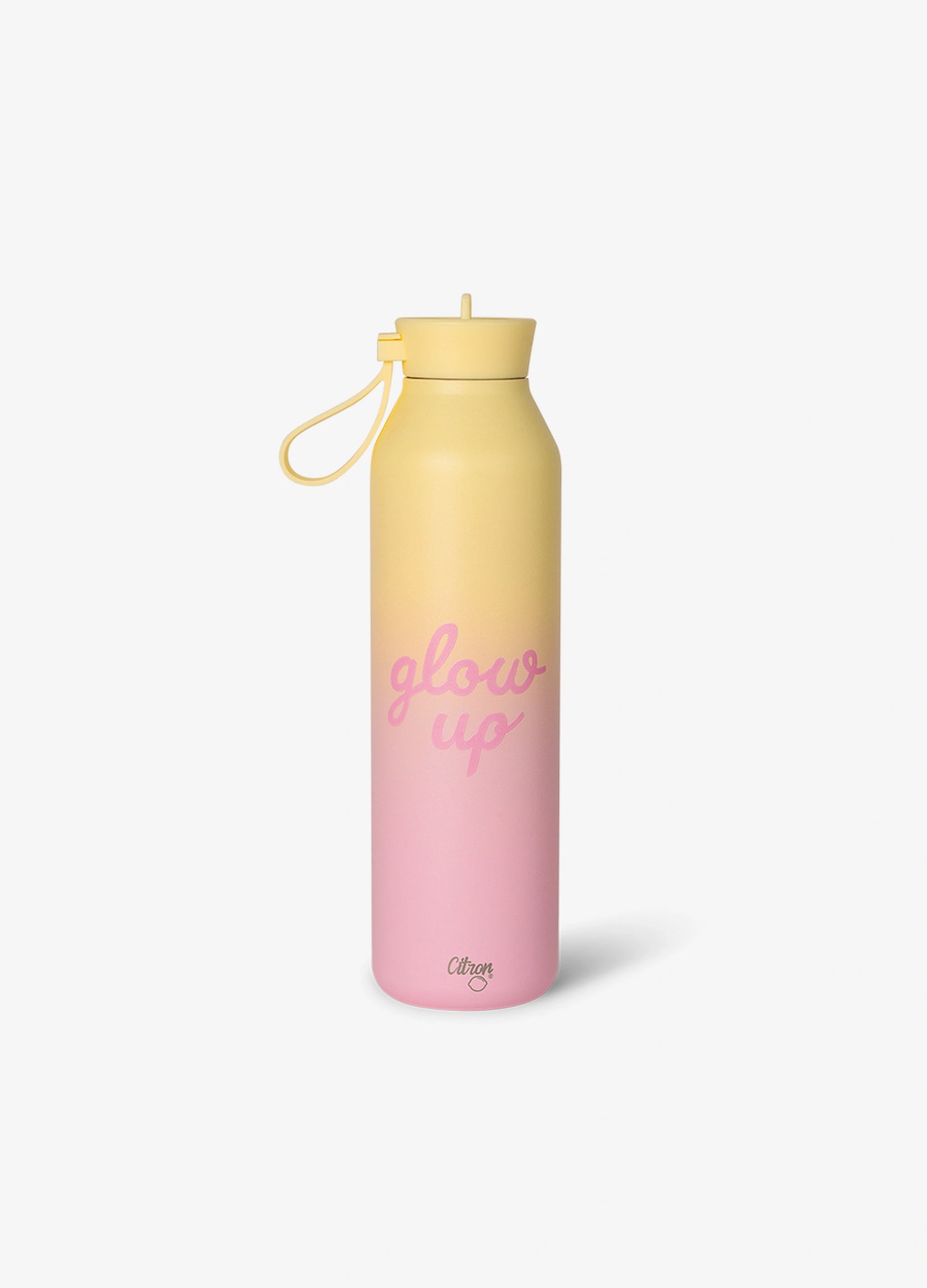 Water Bottle 750ml - Yellow Pink