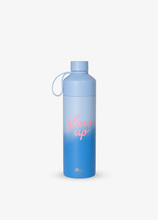Duo Sip Thermal Water Bottle 750ml - Blue