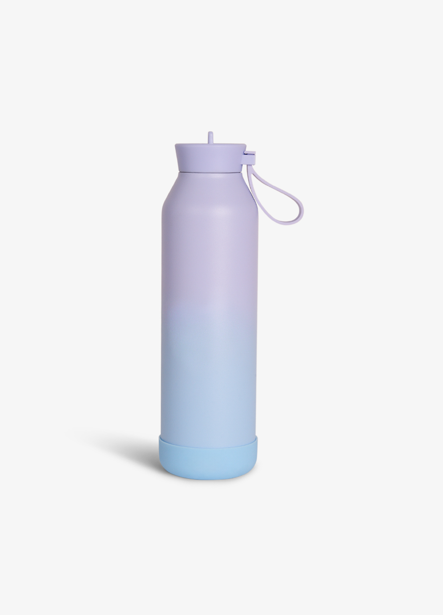 Water Bottle 750ml - Purple Blue