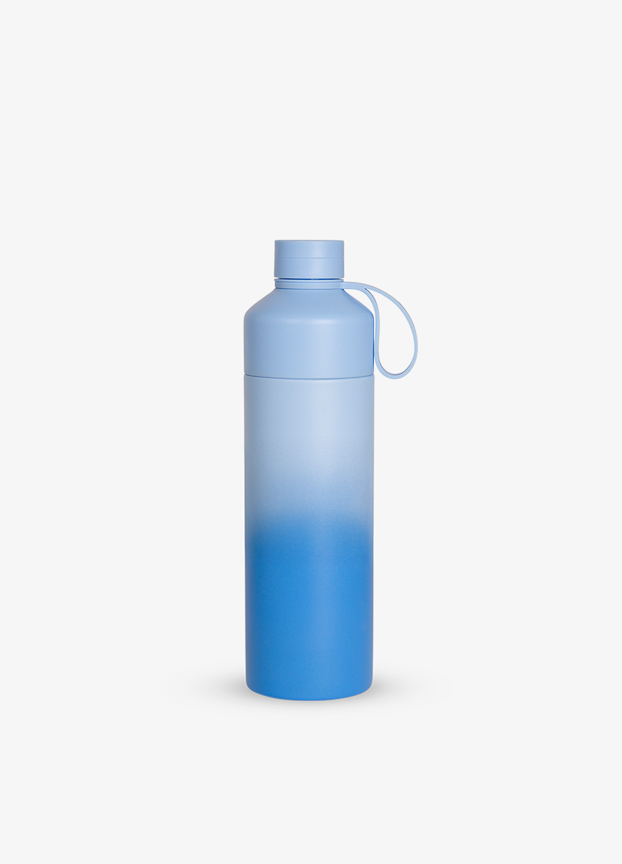 Duo Sip Thermal Water Bottle 750ml - Blue