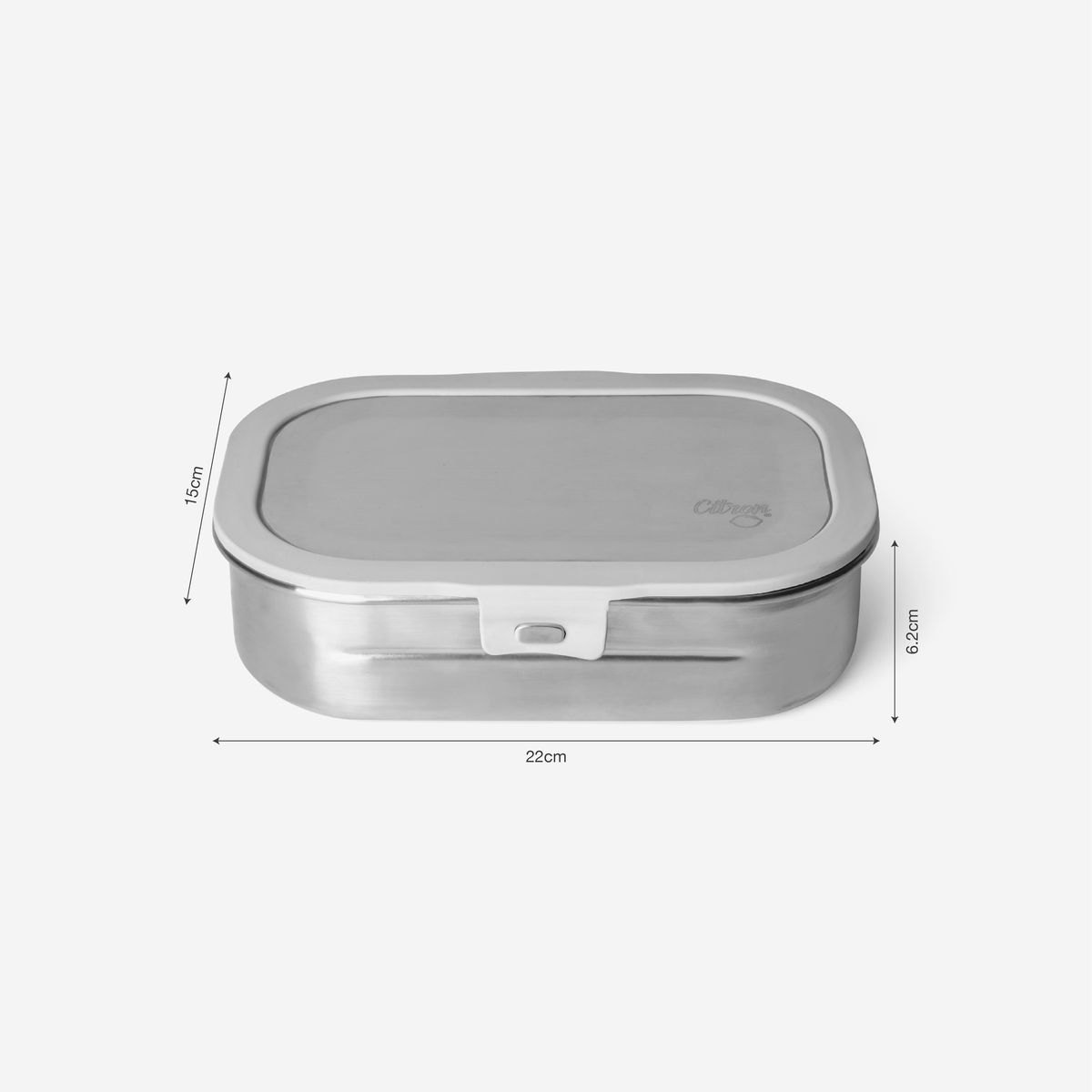 Stainless Steel Lunchbox - 2 Compartment - Purple
